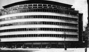 Erich Mendelsohn; Magazine Schocken, Chemnitz, 1928-1929