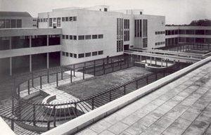 ICEIA, vista do pátio descoberto