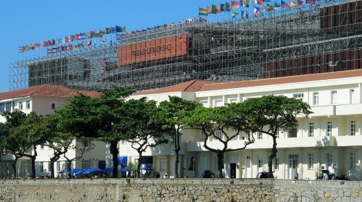 Pavilhão Humanidade 2012, arquiteta Carla Juaçaba<br />Foto divulgação 