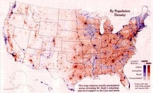 As metrópoles votam nos liberais, democratas, independentemente dos estados [SPERLING, 2004]