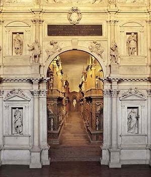 Teatro Olímpico, Vicenza. Palladio/Scamozzi, 1585