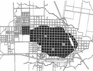Área urbanizada em Curuzú Cuatiá em 1934