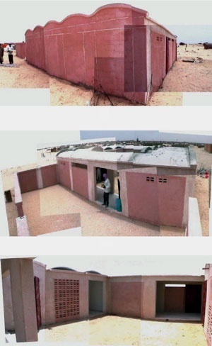 Vistas de las viviendas construidas (fotografías del arquitecto José Javier Legarra) [informesdelaconstruccion.revistas.csic.es]