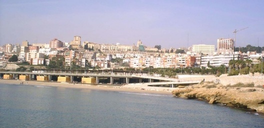 Passarela de Tarragona, visão geral<br />Foto Vera Hazan
