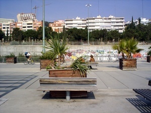 Passarela de Tarragona, praça<br />Foto Vera Hazan
