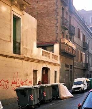 Vista do bairro de Barcelona de Poble-Sec.<br />Foto do autor 