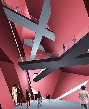 Renaissance ROM, extensão do Royal Ontario Museum, Ontário, Canadá [: Studio Daniel Libeskind]