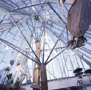 Maison de la Nature, Belfort,1990-92. Arq. Lucien Kroll<br />Fotos: Lucien Kroll