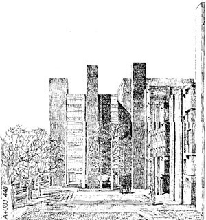 Laboratórios Richards, Filadelfia, 1957-1961. Louis Kahn