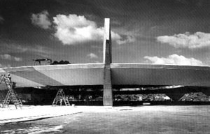 Ginásio do Clube Paulistano, 1958. Paulo Mendes da Rocha e João Edurado de Gennaro
