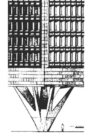 Charles Center, Baltimore, 1960. Marcel Breuer