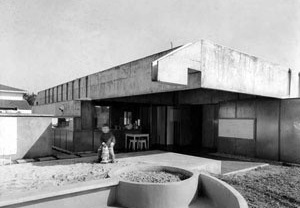 Casa Boris Fausto, 1961. Sergio Ferro