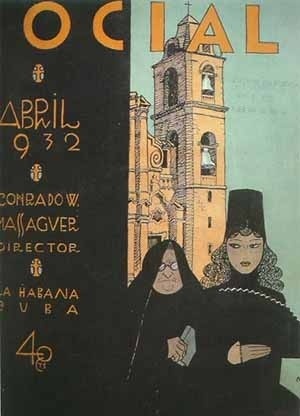 Revista Social, Director artistico Conrado Massaguer, Havana, 1932