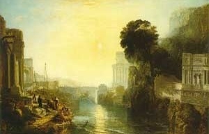 Dido construindo Cartago; ou A ascensão do império cartaginês, 1815, William Turner