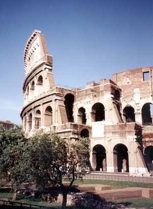 Coliseu, Roma, Itália<br />Foto A. Guerra