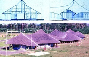 Centro de Proteção Ambiental Usina Hidrelétrica de Balbina, Manaus, 1983-1988, Arquiteto Severiano Porto
