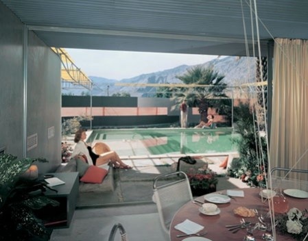 Residência Frey I, arquiteto Albert Frey, Palm Springs, 1956<br />Foto Julius Shulman 