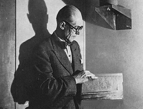 Le Corbusier<br />Foto divulgação  [Capa do Catálogo]