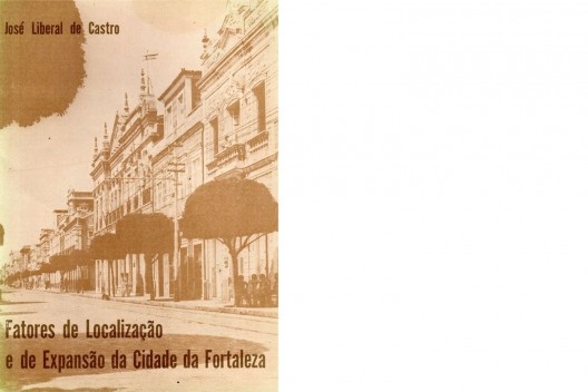 Capa do Livro “Fatores de Localização e de Expansão da Cidade de Fortaleza”. [divulgação]