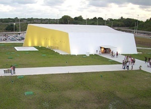 The auditorium from the tower<br />Foto Aristóteles Cordeiro e Mariama Ireland