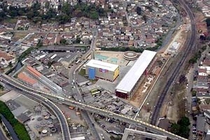 CEU Perus, São Paulo. Architects Alexandre Delijaicov, André Takiya e Wanderley Ariza<br />Foto David Rego Jr 
