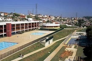 CEU Butantã, São Paulo. Architects Alexandre Delijaicov, André Takiya e Wanderley Ariza<br />Foto Nelson Kon 