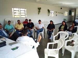 Reunião setorial em Minduri<br />Foto Luiz Fernando Reis