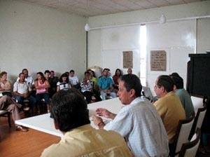 Reunião temática sobre cooperação intermunicipal<br />Foto Camila Souza Lopes