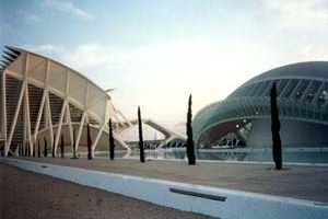 Cidade das Artes e das Ciências, Valência. Santiago Calatrava<br />Foto Daniel Ferreira Augusto