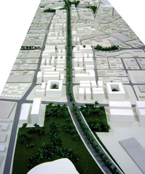 Operação Urbana Carandiru – Vila Maria<br />Foto da Maquete