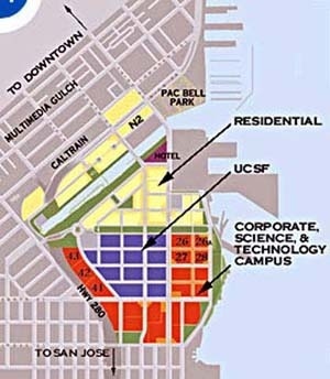 São Francisco Mission Bay: uso misto, infra-estrutura de ponta e cluster de biotecnologia para alavancar a reestruturação produtiva e a regeneração urbana [University of California]