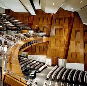 Vista geral do teatro<br />Foto de Charles Davis Smith, AIA