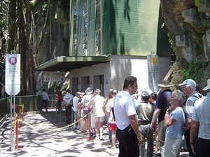 Cristo Redentor, Rio de Janeiro. Nova acessibilidade, com elevadores<br />Foto Neuvânia Ghety