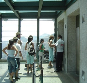 Cristo Redentor, Rio de Janeiro. Nova acessibilidade, com elevadores<br />Foto Neuvânia Ghety