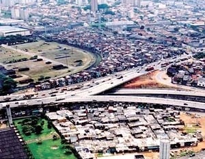 Operação Urbana Diagonal Sul. Situações e condições de uso e ocupação da área<br />Imagem do arquivo de SEMPLA/PMSP