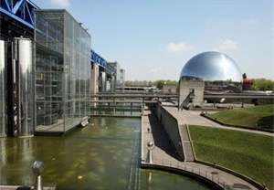Ciudad de las ciencias y de la industria, Parque La Villette, Paris. Arquitecto Adrien Feinsilber<br />Foto Helena Guerra 