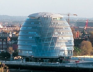 Prefeitura de Londres. Arquitecto Norman Foster [Foster and Partners]