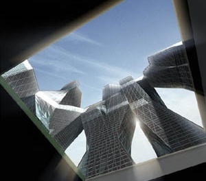Concurso para reconstrução do local do World Trade Center, United Architects [Lower Manhattan Development Corporation]