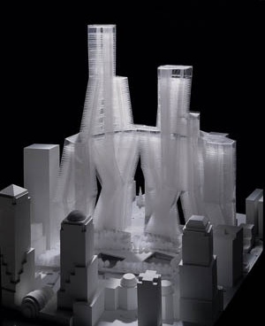 Concurso para reconstrução do local do World Trade Center, United Architects [Lower Manhattan Development Corporation]