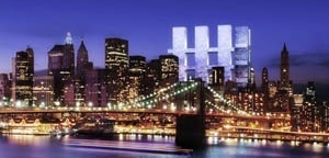 Concurso para reconstrução do local do World Trade Center, Richard Meier & Partners Architects, Eisenman Architects, Gwathmey Siegel & Associates, Steven Holl Architects [Lower Manhattan Development Corporation]