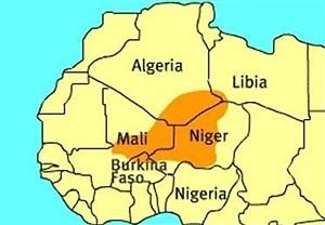 Figura 03 – Atividade Tuareg no Noroeste de África