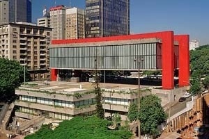 MASP, São Paulo, 1957. Arquiteta Lina Bo Bardi<br />Foto Nelson Kon 