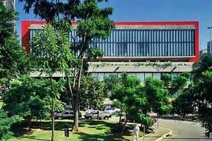MASP, São Paulo, 1957. Arquiteta Lina Bo Bardi<br />Foto Nelson Kon 