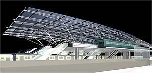 Estação da supervia em São Cristóvão, arquitetos Mario Biselli e José Paulo De Bem