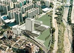 Equipamentos culturais e residenciais em Rubí, Barcelona, 2002. Helio Pinon, Laboratorio de Arquitectura, ETSB UPC
