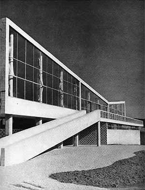 Yatch Club, Pampulha, 1942, Oscar Niemeyer