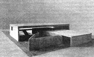 Casa de Catanduva, arq Paulo Mendes da Rocha. Maquete