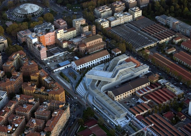Maxxi Rom projetos 129.03 crítica: O MAXXI e o delírio de Zaha Hadid em Roma ...
